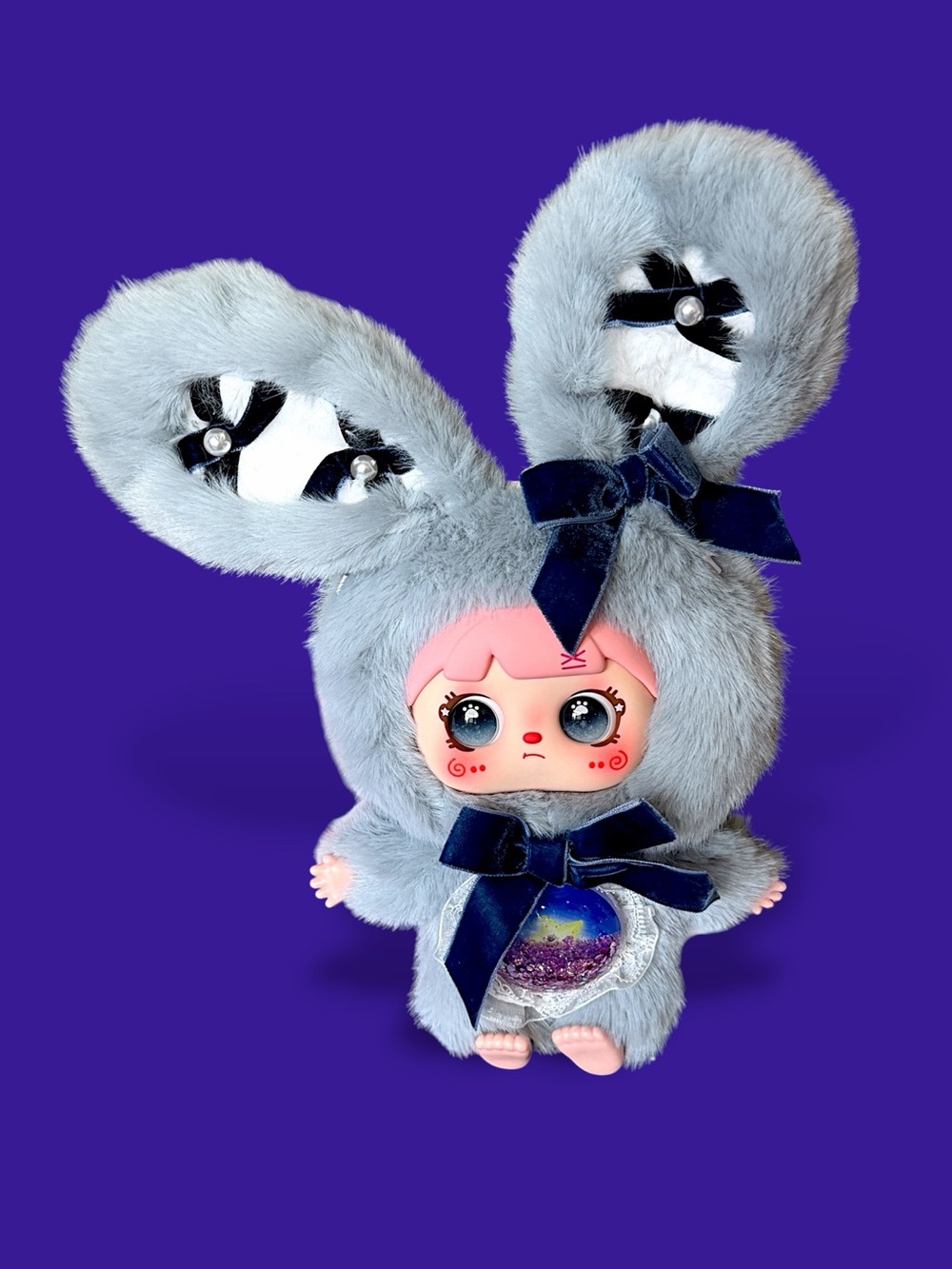 GuaGua Toys Sugar Rabbit Magic Secret Realm Plush Pendant Sesame Bunny